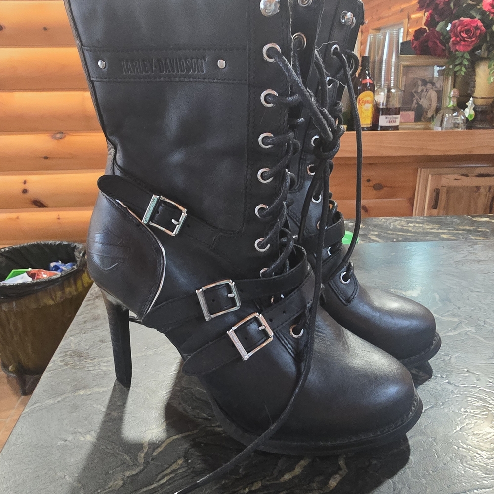 Harley-Davidson Black Women's Boots